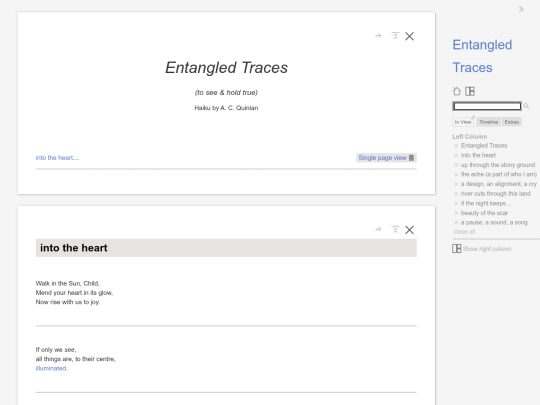 Traces screenshot