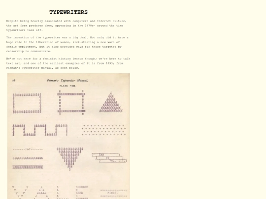 interests/textmode/typewriters screenshot