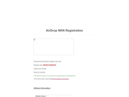 singup screenshot