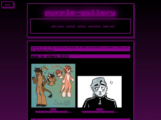 garbage-gallery/purple-ish/gallery screenshot
