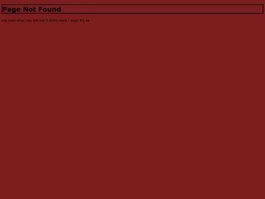 not_found screenshot
