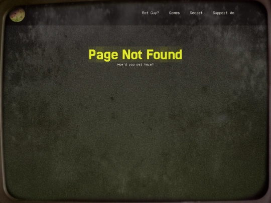 not_found screenshot