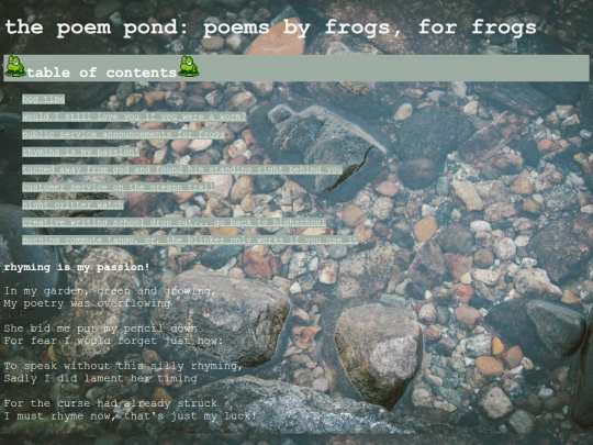 Poem3 screenshot