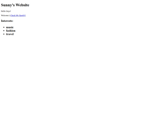 index screenshot