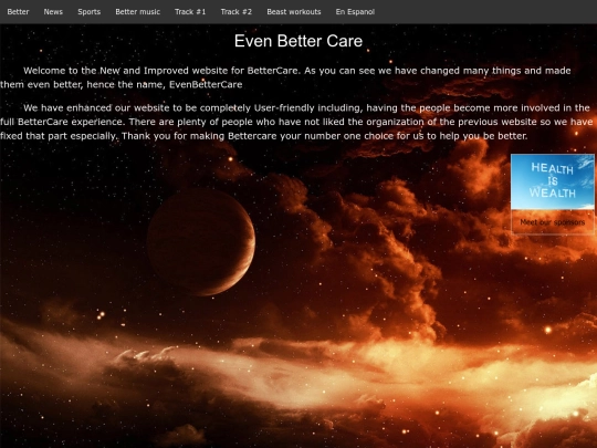 Betterthanbettercare/EvenBetterCare screenshot