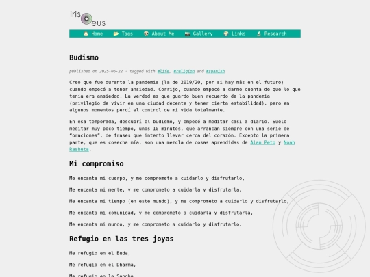 posts/budismo screenshot