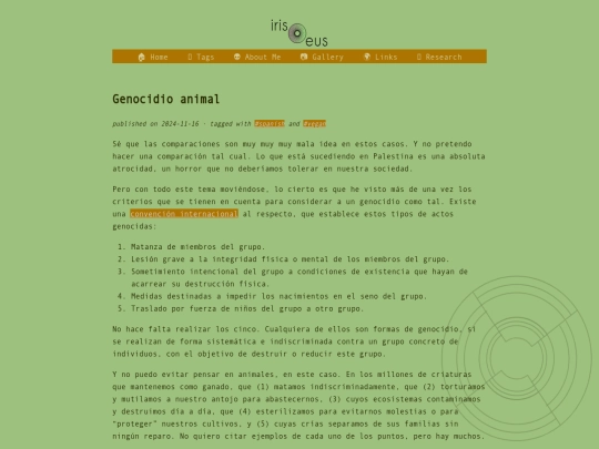 posts/genocidio screenshot