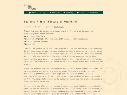posts/sapiens screenshot