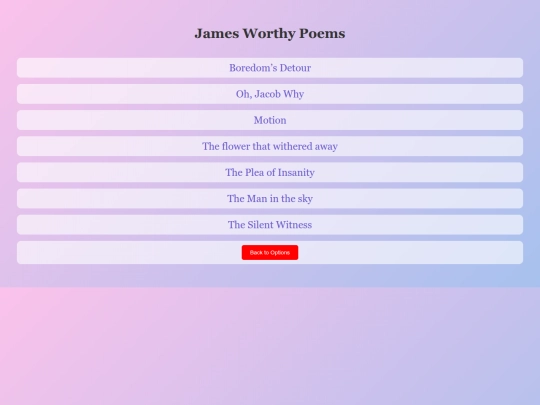 poetry screenshot