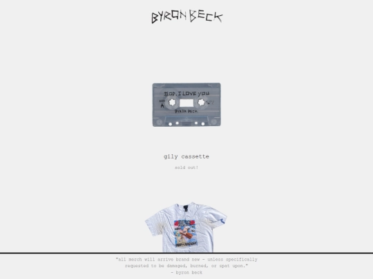 merch screenshot