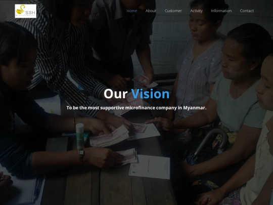 microfinance_site screenshot