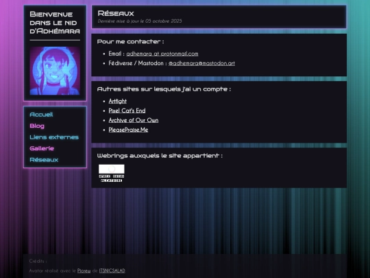socials screenshot