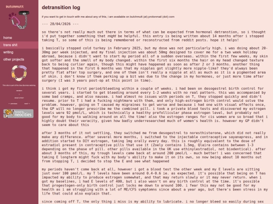 detransdiary screenshot