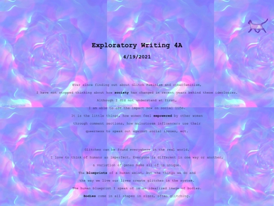 Exploratory Writing/ExploratoryWriting4A screenshot