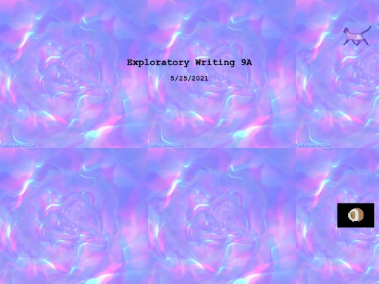 Exploratory Writing/ExploratoryWriting9A screenshot