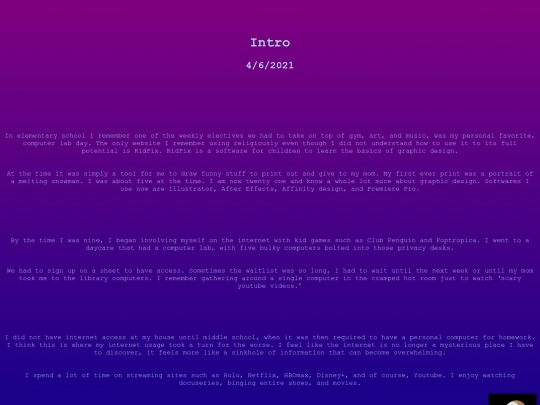 Intro screenshot