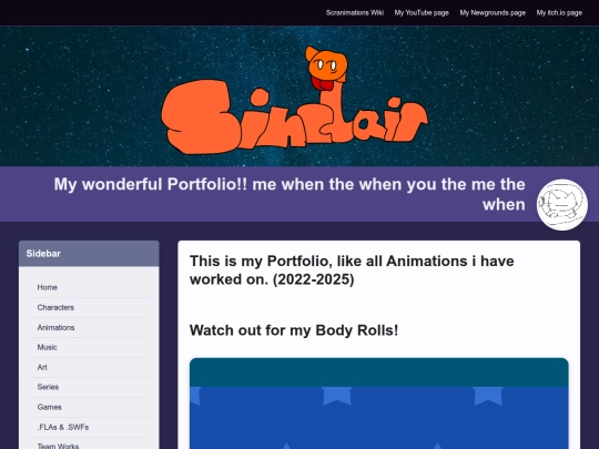 portfolio screenshot
