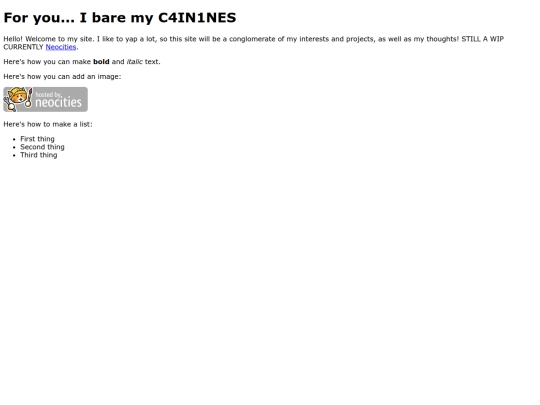 index screenshot