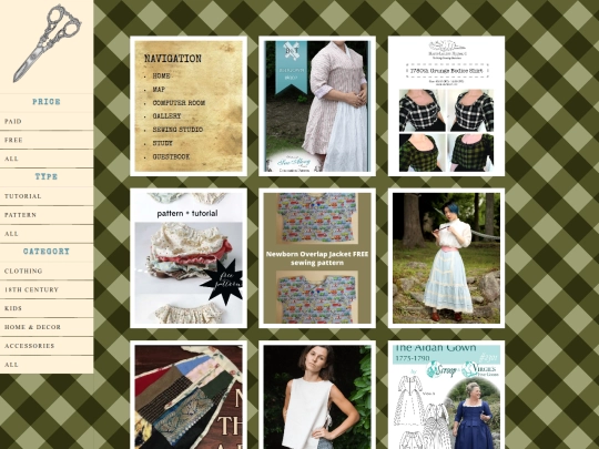 sewing-studio/patterns screenshot