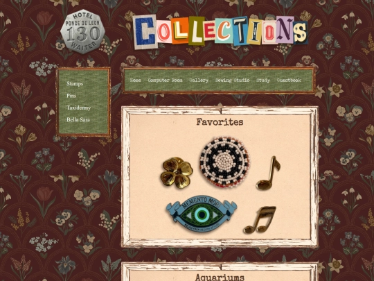 study/collections/pins screenshot