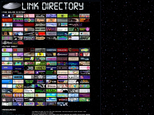 links screenshot