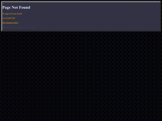 not_found screenshot