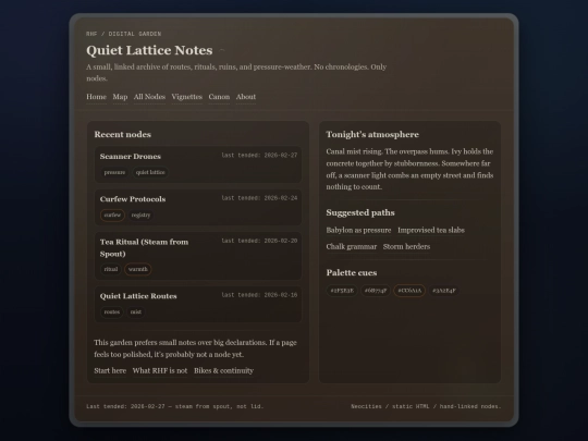 RHFtest screenshot