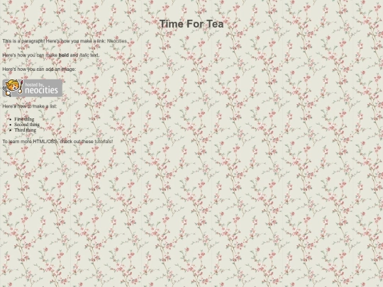 TimeForTea screenshot