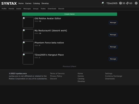 develop screenshot