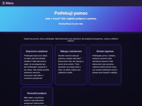 potrebuji-pomoc screenshot