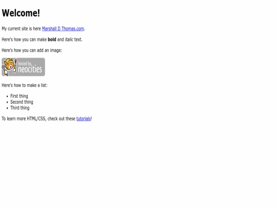 index screenshot