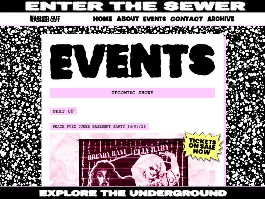 events screenshot