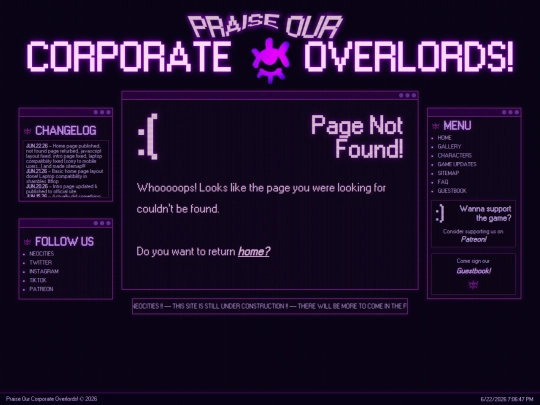 guestbook screenshot