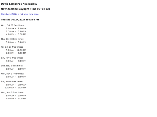 UTC13 screenshot