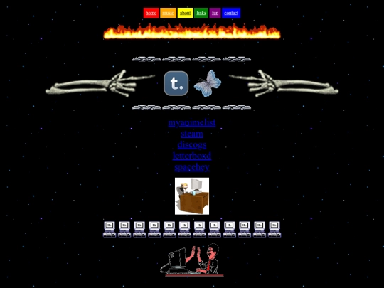 links screenshot