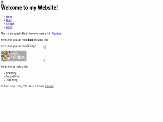 index screenshot