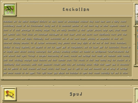 rarc_encyclopedia screenshot