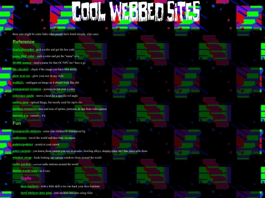 webbedsites screenshot