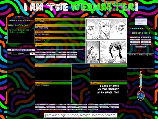 webmaster screenshot