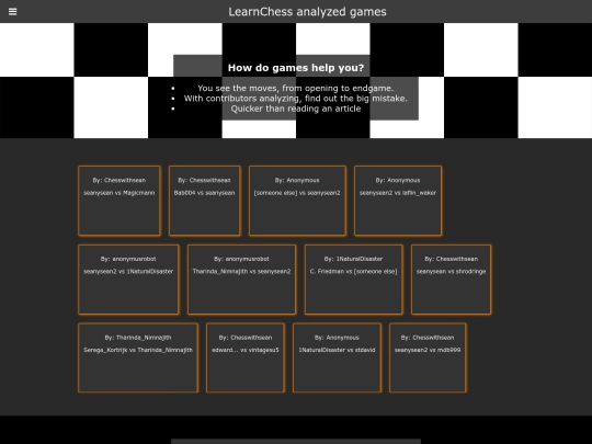 games screenshot
