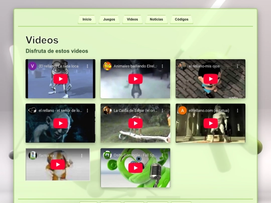 videos screenshot