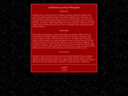template-collections screenshot