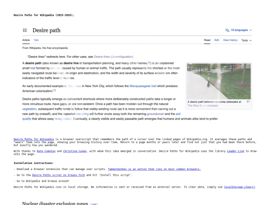 projects/desirepaths screenshot