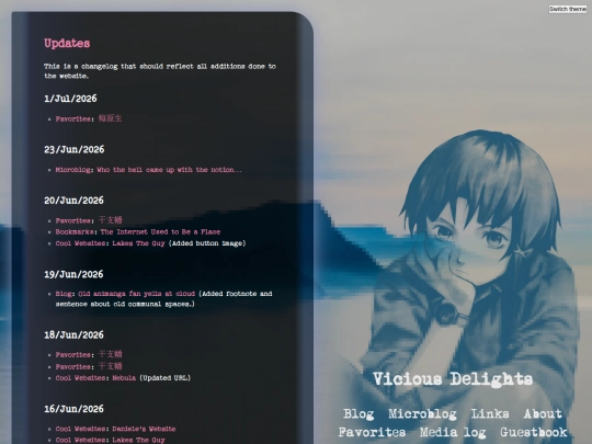 updates screenshot