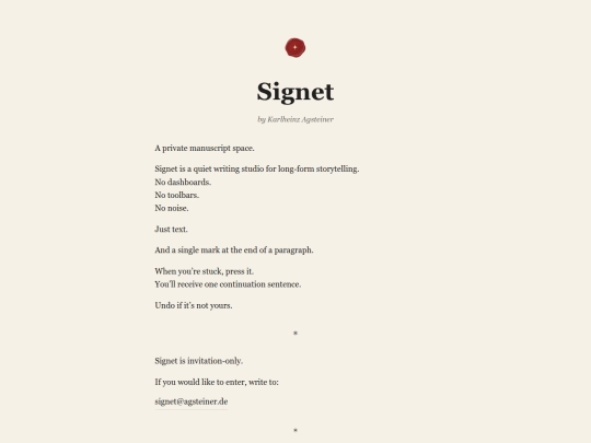 appsngames/Signet screenshot