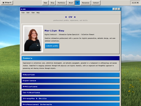library screenshot