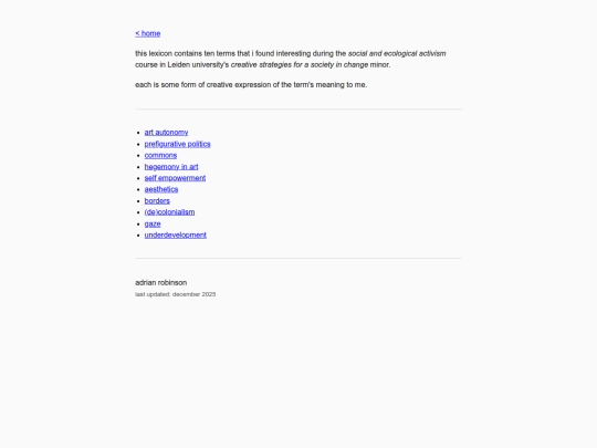 lexicon screenshot