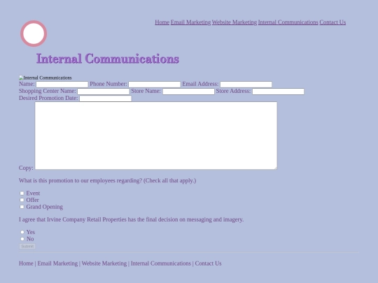 Internal-Employees screenshot