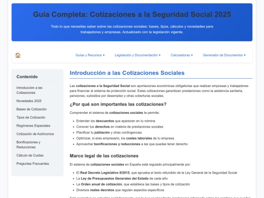 guia-cotizaciones-2025 screenshot