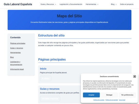 sitemap screenshot